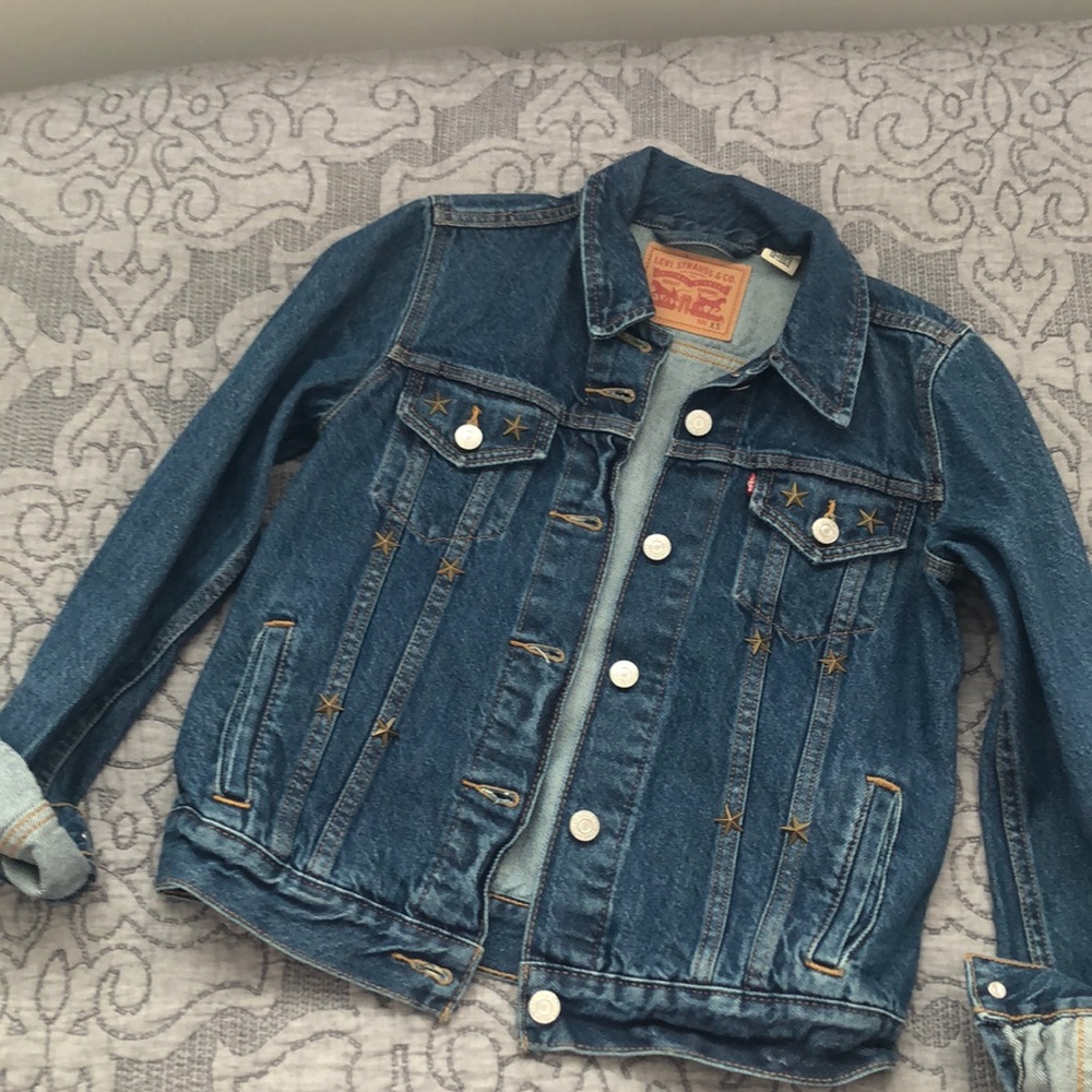 Levi’s Star Studded Tucker Denim Jacket  Sz: XS